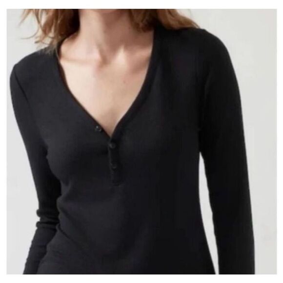 Athleta Wind Down Sleep Top Size L - Picture 1 of 12